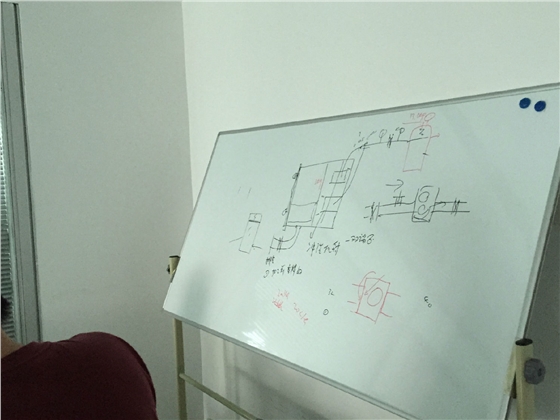 青島羅德轉(zhuǎn)子泵團(tuán)隊討論技術(shù)問題