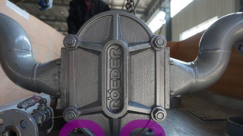 中石油河北客戶定購(gòu)的羅德凸輪轉(zhuǎn)子泵發(fā)貨